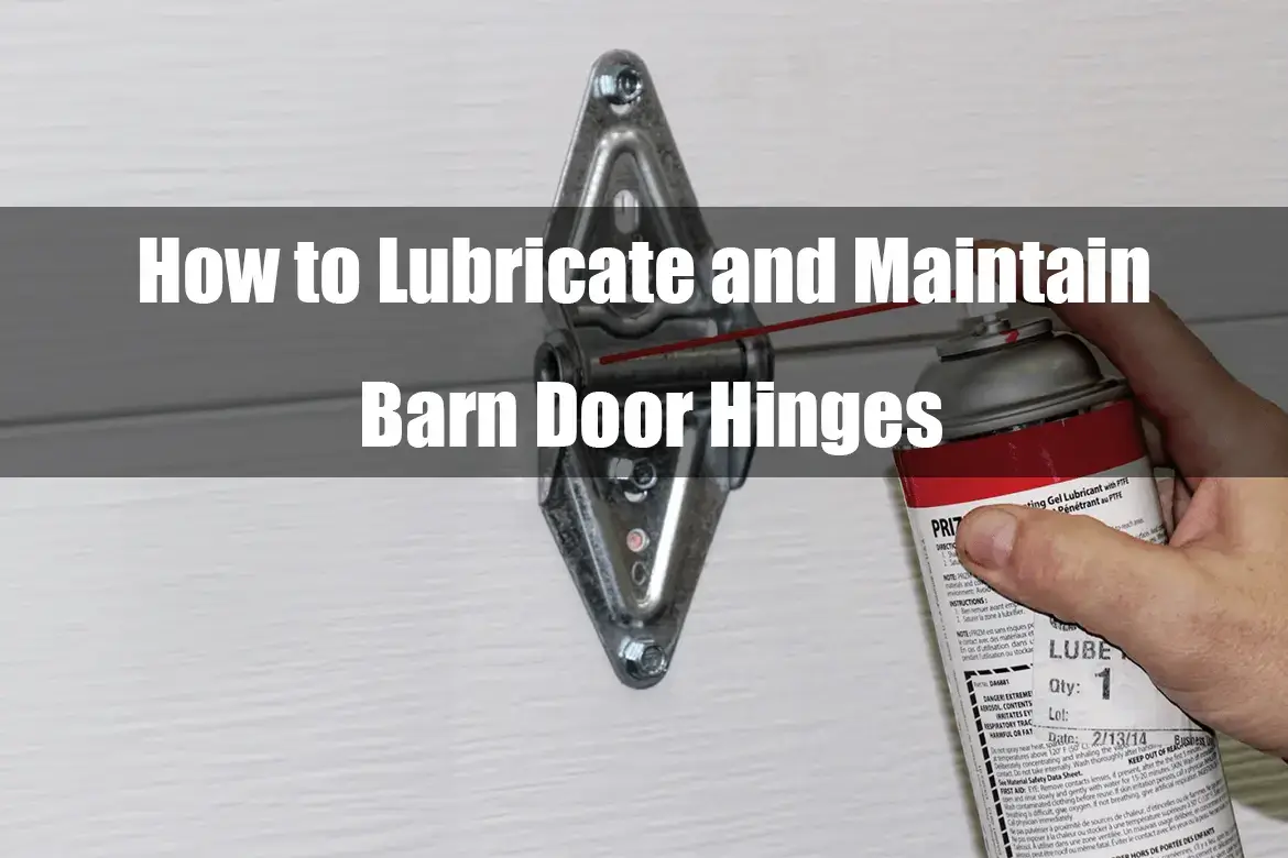 Maintain Barn Door Hinges