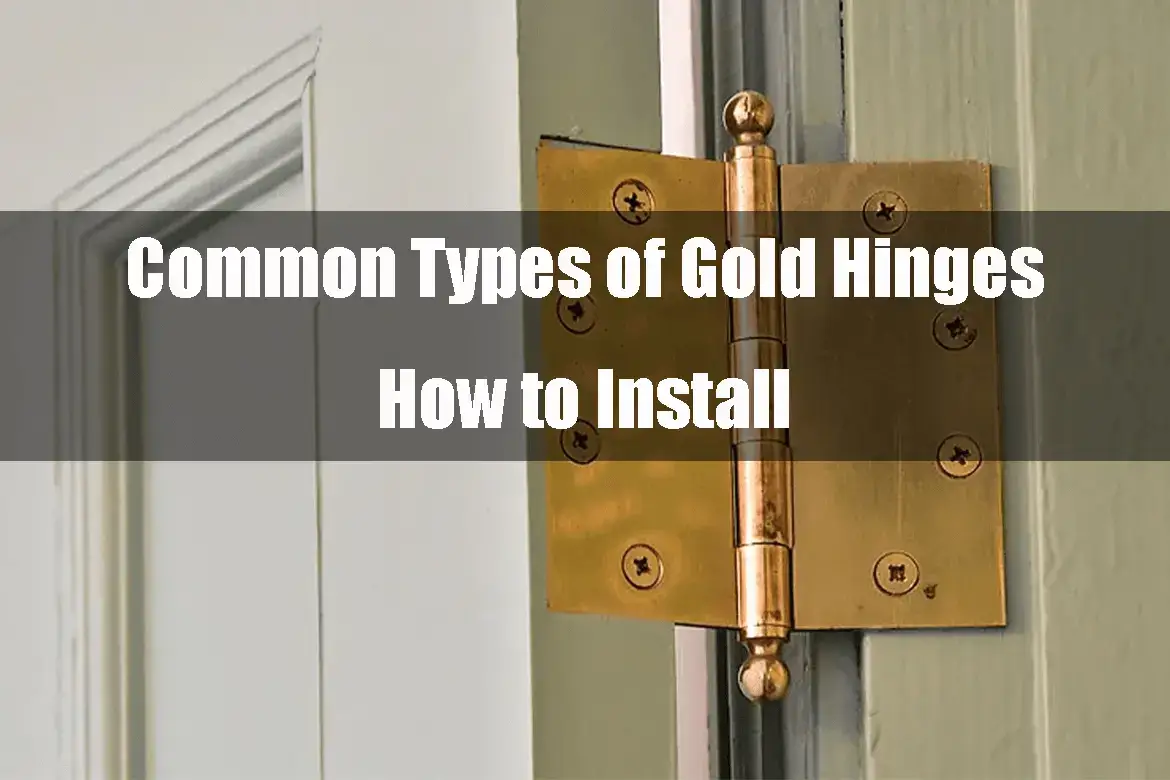 Common Types of Gold Hinges