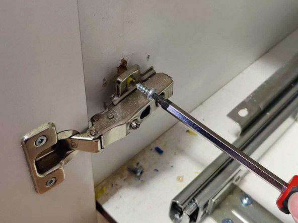 repair loose cabinet hinges