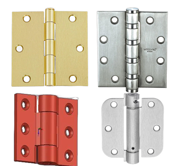 types of mortise hinges